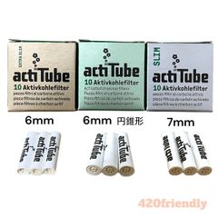 420friendly "actitube" アクティチューブ Tune 活性炭フィルター チューン (3種類 6-7mm) 送料無料