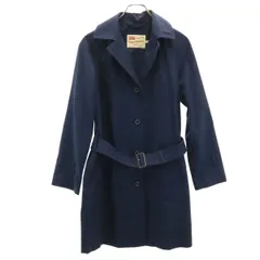Traditional Weatherwear トラディショナルウェザーウェア スプリングコート 34 ネイビー ベルト付き レディース 古着のサムネイル