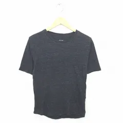 フリークスストア FREAKS STORE Tシャツ カットソー 丸首 無地 シンプル 綿 コットン 半袖 S 黒 ブラック /TT28