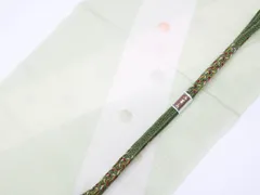 【一輝堂】リサイクル着物 和装小物 帯締め 帯揚げ セット 帯締 帯揚 夏物 平組 25w08-10553