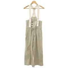 FILLTHEBILLフィルザビルサイドスリットオーバーオールグレーレディース