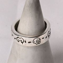 【研磨済】GUCCI ゴースト リング 13号 Ag925 美品 指輪 グッチ