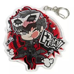 ペルソナ5 アクリルキーホルダー アクキー 主人公 ジョーカー ぴたでふ
