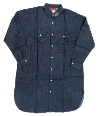 【中古】ポロシャツ・ワークシャツ 葛葉×EDWIN ロングデニムシャツ インディゴブルー Lサイズ 「バーチャルYouTuber にじさんじ ＆ NIJISANJI EN×EDWIN」