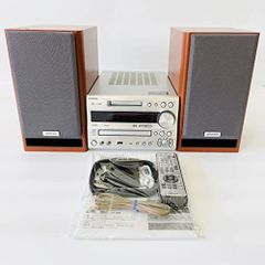 動作品DENON D-F102 高音質コンポ一式説明書付属完備木製SP良品中古