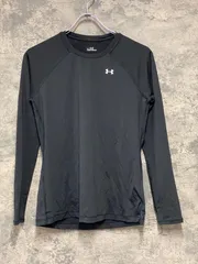 JJ628 アンダーアーマー UNDER ARMOUR 長袖 ベースレイヤー 黒 SM