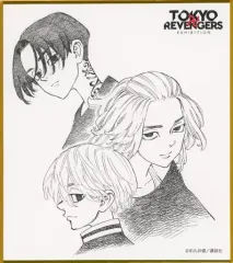 【中古】紙製品 佐野万次郎 「東京リベンジャーズ 原画展 TOKYO卍REVENGERS EXHIBITION ミニ色紙コレクションC」