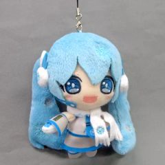 [중고]키링·마스코트(캐릭터) B.유키미쿠(입 열기) SNOW MIKU 마스코트 [VOCALOID]