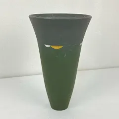 池坊　いけばな　陶器　花器　花瓶　華道具 池坊 いけばな 陶器 花器 花瓶 華道具 高さ32.5cm - メルカリ