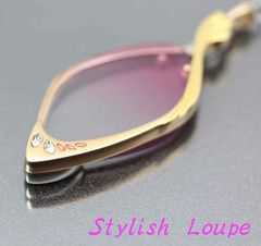 【日本製】Stylish ペンダント ルーペ 携帯用ルーペ