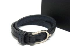 DOUBLE NARROW LEATHER BRACELET 牛革 チョーカー - メルカリ