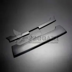 フェガーリ ハイエース 200系 4.5型 5型 フロント グリル カバー 3点セット マットブラック