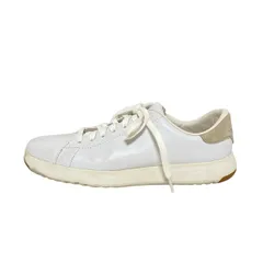 COLE HAAN(コールハーン) スニーカー 6B レディース - 白×ベージュ レザー