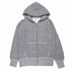 ORCIVAL オーチバル パーカー フーディ コットン 裏毛 スウェット ダブルジップ サイズ1 グレー レディース 【中古】