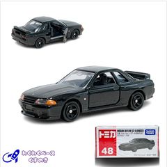 タカラトミー トミカ No.48 日産 スカイライン GT-R（BNR32） トミカシリーズ ミニカー ニッサン  NISSAN 日本車 クーペ  黒 ブラック 3歳以上 モデルカー