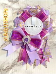 ハンドメイド　ロゼット ロゼット⭐︎痛ロゼット⭐︎ハンドメイド⭐︎黒⭐︎水色