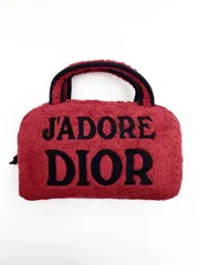 Dior クリスチャンディオール ロゴ ミニバッグ タオル地約6cm