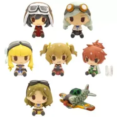 【中古】トレーディングフィギュア 全7種セット ちょこのっこフィギュア 「一番くじ 荒野のコトブキ飛行隊」 H賞