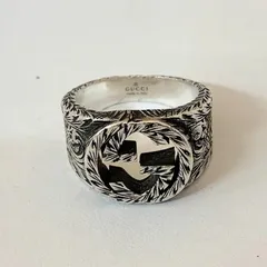 現行 美品⭐️GUCCI ネックレス インターロッキングG アラベスク ラージ 2025年最新】グッチインターロッキングアラベスクリングの人気
