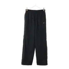 ナイキ ロゴ刺繍 トレーニング ロングパンツ L ブラック NIKE 裏地付 スポーツ メンズ