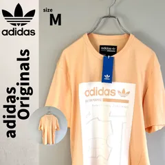 ☆ サーモンピンク オシャレ 流行！ adidas originals Tシャツ