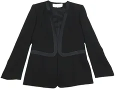 【NINA RICCI】ニナリッチ タキシード ジャケット フォーマル ブラック 美品 NINA RICCI ニナリッチ フェルトウール テーラード
