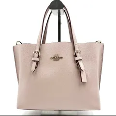 セール！【1003H06】COACH コーチ バッグ レザー 2WAY バッグ ショルダーバッグ モリー ピンク