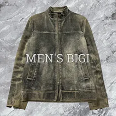 2025年最新】MEN'S BIGI メンズ レザージャケット・ライダースの