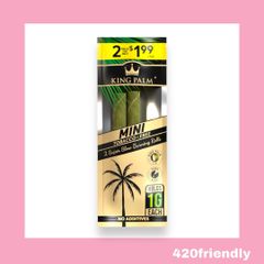 420friendly "King Palm Wrap"  キングパーム Leaf pre rolls 詰めるだけで楽しめる 420shibuyaおすすめ [プレロールラップ/Blunts ブランツ] Mini  2本
