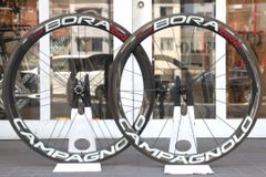 カンパニョーロ Campagnolo ボーラワン BORA ONE 50 カーボン チューブラー ホイールセット カンパ11S/12S ナローリム 【横浜店】