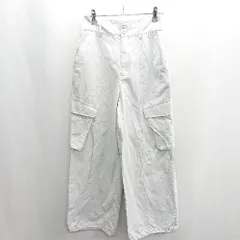 ◇ Θ JEANASIS ジーナシス 綿混合 カーゴパンツ サイズS グレー系 レディース E  【1409100034950】