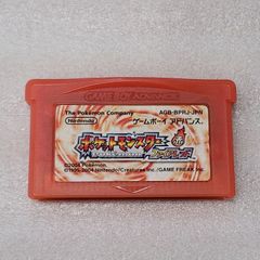 ポケットモンスター　ファイアレッド　GBA 良品】ポケットモンスター ファイアレッド【GBA】 - メルカリ