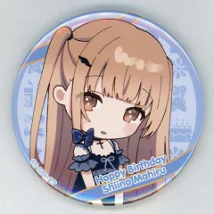 【中古】バッジ・ビンズ 椎名真昼(小悪魔様Ver.) 75mm缶バッジ 「くじ引き堂 お隣の天使様にいつの間にか駄目人間にされていた件 真昼Birthday オンラインくじ」 E-9賞