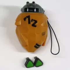 【中古】キーホルダー イエロー 「みのむし戦車(タンク)」