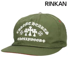 クロムハーツ GAS STATION CAP トリプルクロスベースボールキャップ CHROME HEARTS (クロムハーツ) GAS STATION CAP トリプルクロス
