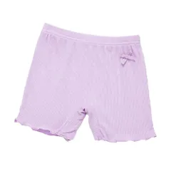☆ パープル ☆ 140cm ☆ ペチパンツ キッズ gpan40721 ペチパンツ 涼しい 女の子 オーバーパンツ ペチコート １分丈 スパッツ 薄手 インナーパンツ レギパン レギンス キッズ ジュニア 見せパン 短いパンツ 下着 肌着 ショーツ コットン