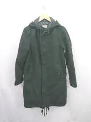 ◇ ⊇ ナノ・ユニバース　nano&co ベーシック　シンプル　綺麗め　長袖 フードコート サイズM ブラック系 レディース E  【1503060007310】