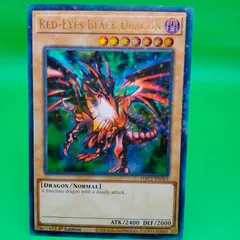 遊戯王　英語版	真紅眼の黒竜  ウルトラパラレルレア