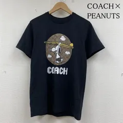 未使用COACH グラフィックプリント Tシャツ X SMALL ブラック 中古・古着通販】COACH (コーチ) 半袖カットソー ブラック