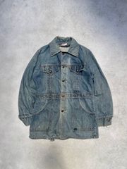 【 リーバイス×ハーレーダビットソン 】80’s　Levi’s　デニム　ブッシュジャケット　ハーレーワッペン　M