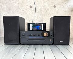 動作確認済 SONY NAS-D55HD ブラック ソニー HDD搭載コンポ ネットジューク 現状品