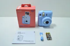 【送料無料】 未使用　フジフイルム FUJIFILM instax mini 12 インスタントカメラ パステルブルー