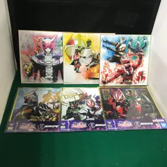 5267　仮面ライダー　色紙　6枚セット【中古】