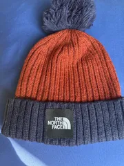 ザ ノース フェイス THE NORTH FACE ジュニア トレッキング 帽子 Kids Pom Pom Cappucho(キッズポンポンカプッチョ) NNJ41811 （レッド）