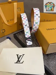 【今日WTO】LV × Murakami トリコロールベルト-1-AI82