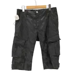 MARK&LONA ストレッチ カーゴパンツ スカルカモジャガード ベージュ MARK&LONAマーク＆ロナ スカルカモカーゴストレッチパンツ XS