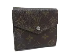LOUIS VUITTON ルイヴィトン M61660 モノグラム ポルトモネビエ カルトクレディ 三つ折り 財布 ウォレット ブラウン系 DK5092