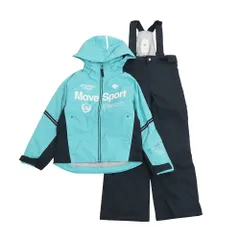 デサント DESCENTE（キッズ）スキーウエア ジュニア 上下 セット DWJUJH01X  140サイズ