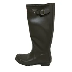 HUNTER(ハンター) レインブーツ UK4 レディース - ダークカーキ