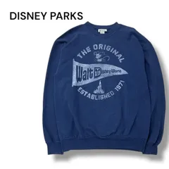 DISNY PARKS ディズニー　トレーナー　ミッキー　ミッキーマウス　紺　ネイビー